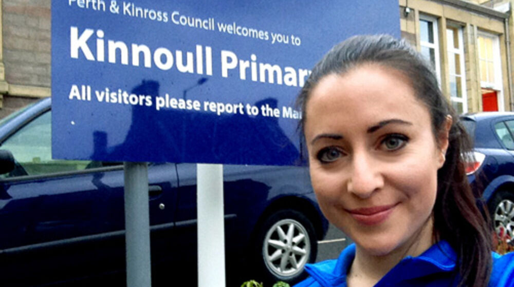 Megan leads school visits programme