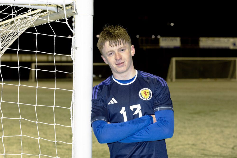 Scotland call-up for young defender Callan Hamill 